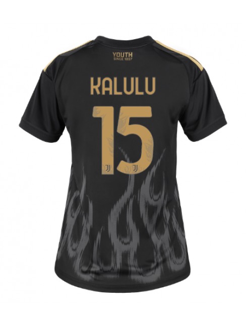 Zenske Futbalové oblečenie Juventus Pierre Kalulu #15 2026-27 Krátky Rukáv - Tretina Zenske Futbalové oblečenie Juventus Pierre Kalulu #15 2026-27 Krátky Rukáv - Tretina